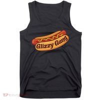Glizzy Gang Gladiator Gobbler Funny Hot Dog Tank Top thumb 0
