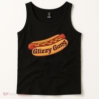 Glizzy Gang Gladiator Gobbler Funny Hot Dog Tank Top thumb 2