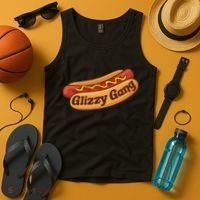 Glizzy Gang Gladiator Gobbler Funny Hot Dog Tank Top thumb 4