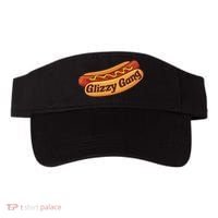 Glizzy Gang Gladiator Gobbler Funny Hot Dog Visor thumb 0