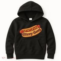 Glizzy Gang Gladiator Gobbler Funny Hot Dog Kids Hoodie thumb 0