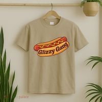 Glizzy Gang Gladiator Gobbler Funny Hot Dog T-Shirt thumb 2