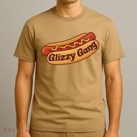 Glizzy Gang Gladiator Gobbler Funny Hot Dog T-Shirt thumb 3