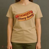 Glizzy Gang Gladiator Gobbler Funny Hot Dog T-Shirt thumb 4