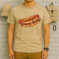Glizzy Gang Gladiator Gobbler Funny Hot Dog T-Shirt thumb 6