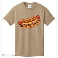 Glizzy Gang Gladiator Gobbler Funny Hot Dog Kids T-Shirt thumb 0