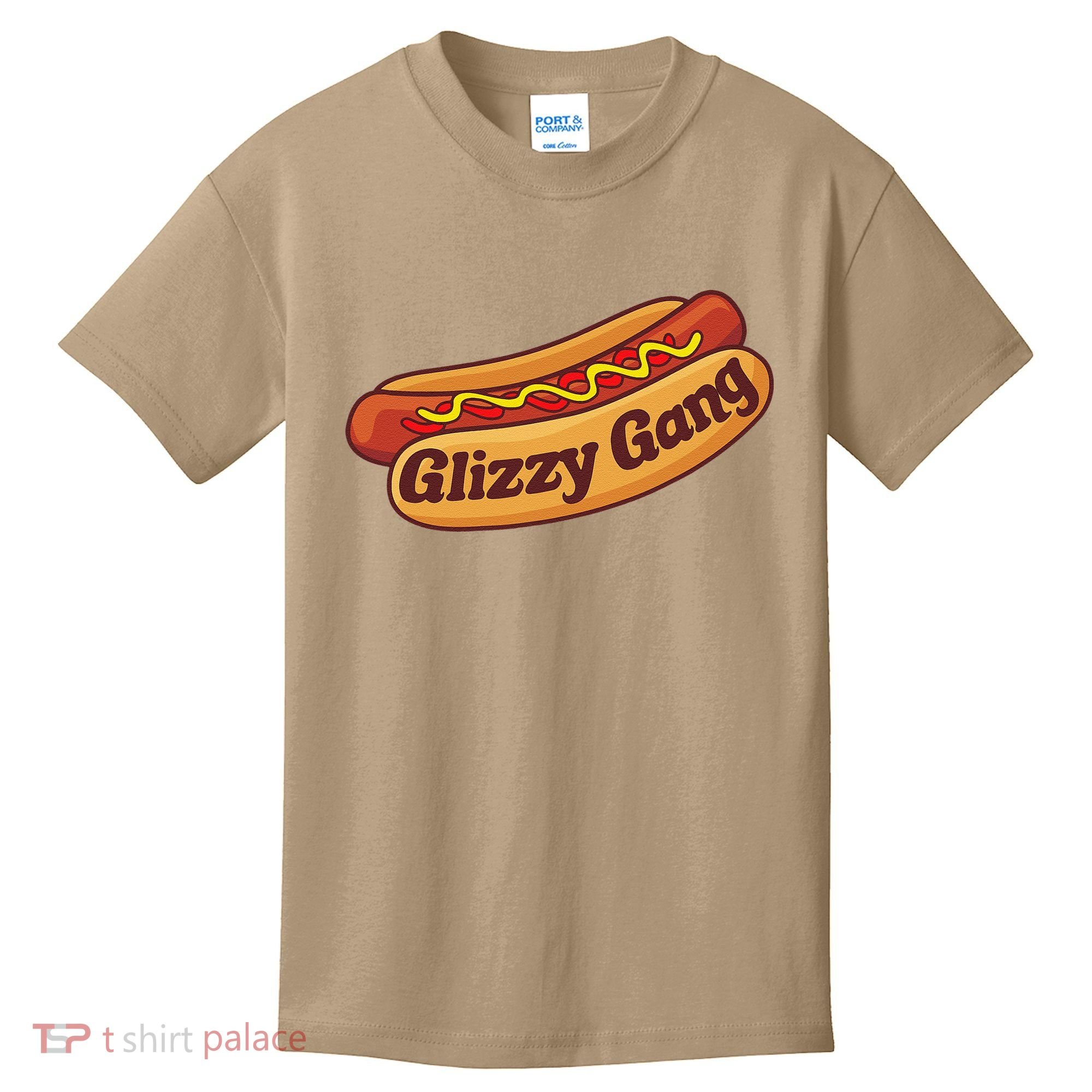 Glizzy Gang Gladiator Gobbler Funny Hot Dog Kids T-Shirt