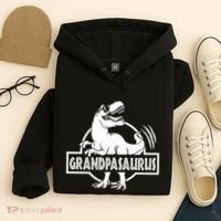 Grandpasaurus Grandfather Grandpa Pop Pop Trex Dinosaur Sweat Hoodie thumb 4