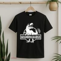 Grandpasaurus Grandfather Grandpa Pop Pop Trex Dinosaur Sweat T-Shirt thumb 2