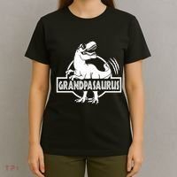 Grandpasaurus Grandfather Grandpa Pop Pop Trex Dinosaur Sweat T-Shirt thumb 4