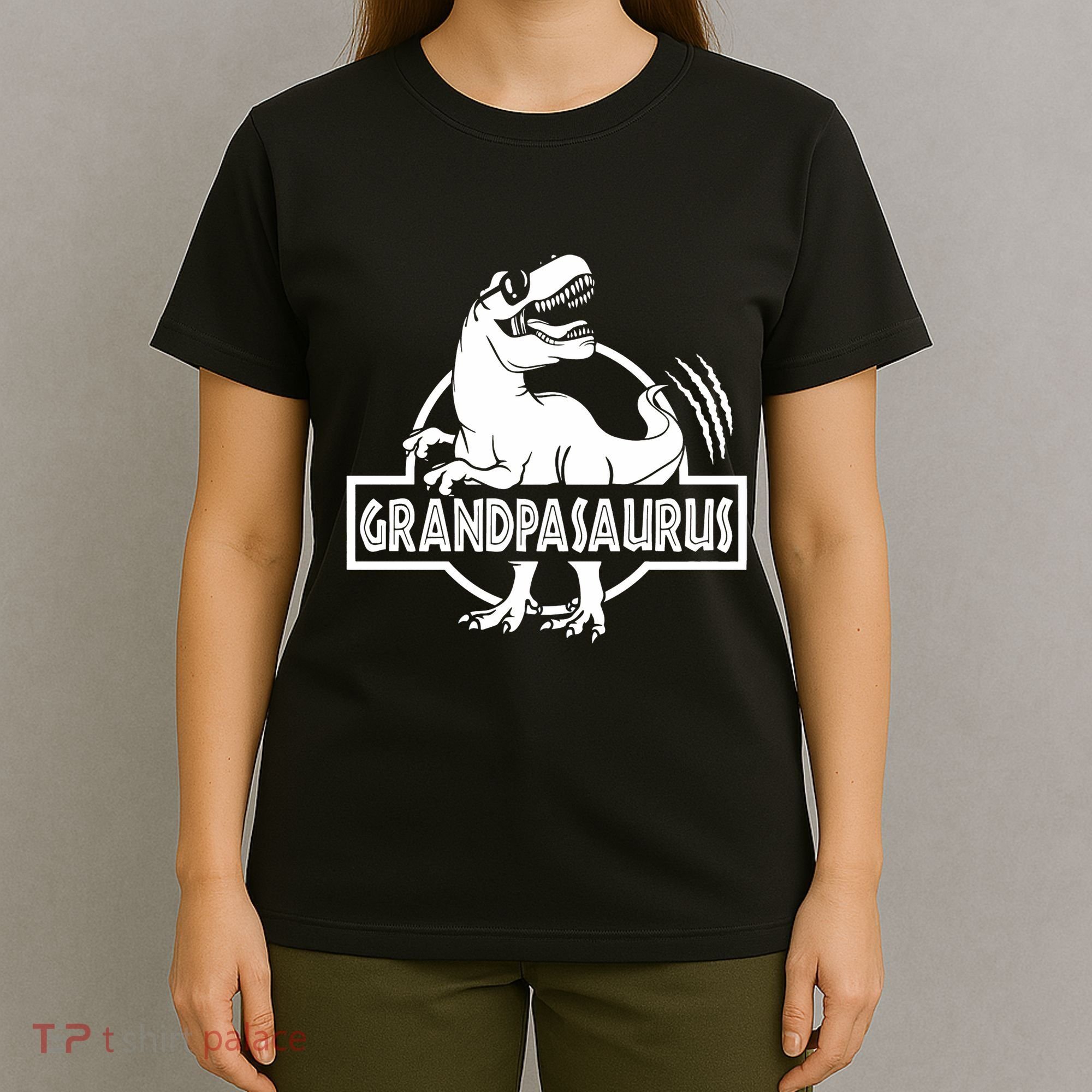 Grandpasaurus Grandfather Grandpa Pop Pop Trex Dinosaur Sweat T-Shirt