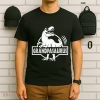 Grandpasaurus Grandfather Grandpa Pop Pop Trex Dinosaur Sweat T-Shirt thumb 6