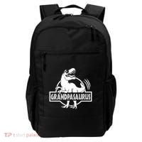 Grandpasaurus Grandfather Grandpa Pop Pop Trex Dinosaur Sweat Backpack thumb 0