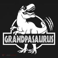 Grandpasaurus Grandfather Grandpa Pop Pop Trex Dinosaur Sweat Women's Hoodie thumb 2