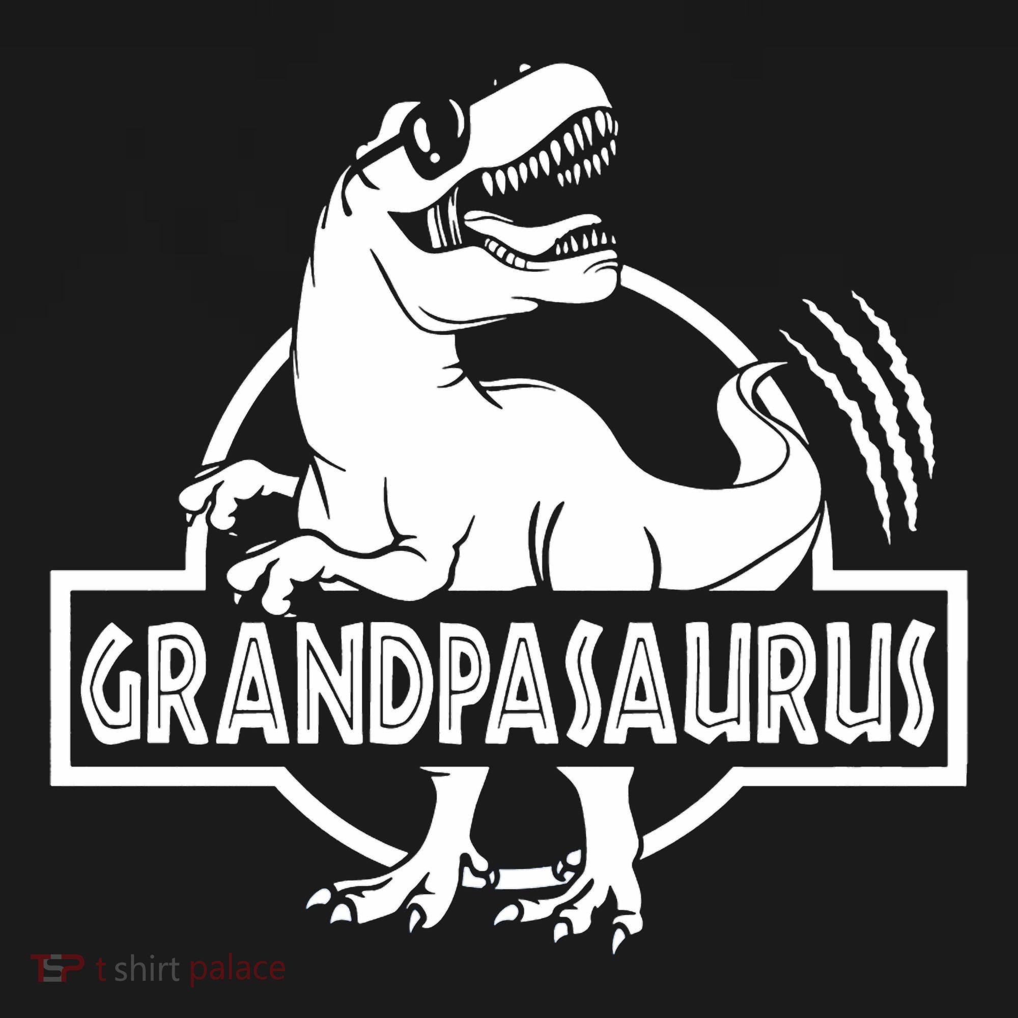 Grandpasaurus Grandfather Grandpa Pop Pop Trex Dinosaur Sweat Women's Hoodie