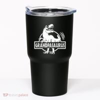 Grandpasaurus Grandfather Grandpa Pop Pop Trex Dinosaur Sweat Tumbler thumb 0