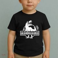 Grandpasaurus Grandfather Grandpa Pop Pop Trex Dinosaur Sweat Toddler T-Shirt thumb 2