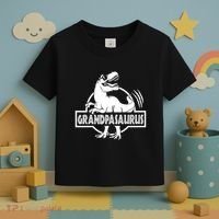 Grandpasaurus Grandfather Grandpa Pop Pop Trex Dinosaur Sweat Toddler T-Shirt thumb 3