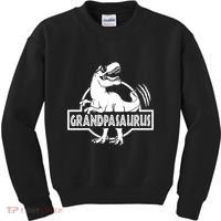 Grandpasaurus Grandfather Grandpa Pop Pop Trex Dinosaur Sweat Kids Sweatshirt thumb 0
