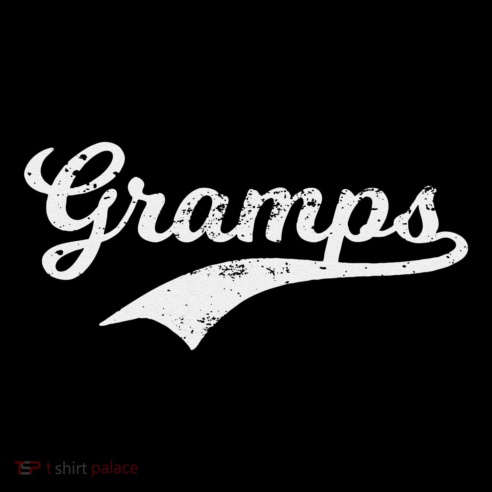 Gramps Grandpa Grandad Fathers Day Gift Baseball Style Pops Coffee Mug