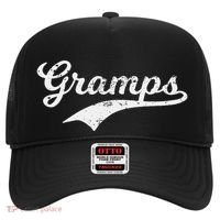 Gramps Grandpa Grandad Fathers Day Gift Baseball Style Pops Hat thumb 0