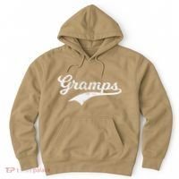 Gramps Grandpa Grandad Fathers Day Gift Baseball Style Pops Hoodie thumb 0