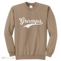 Gramps Grandpa Grandad Fathers Day Gift Baseball Style Pops Sweatshirt thumb 0