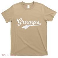 Gramps Grandpa Grandad Fathers Day Gift Baseball Style Pops T-Shirt thumb 0