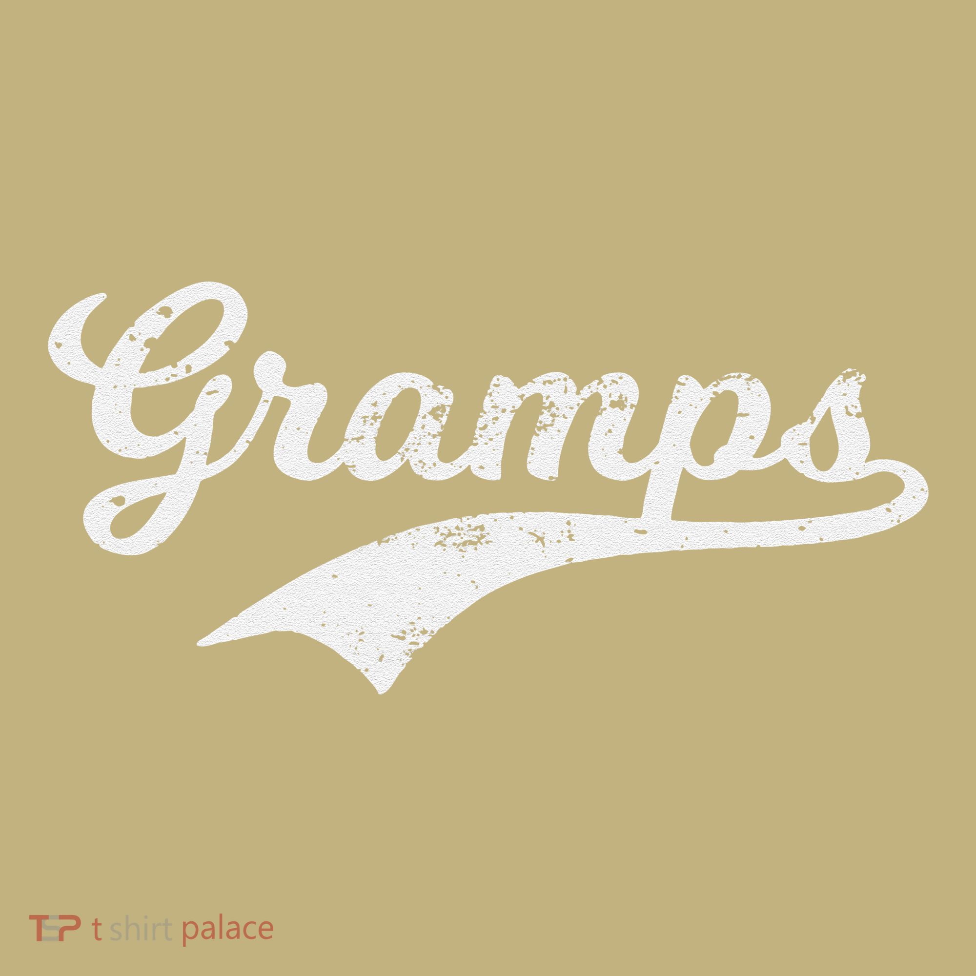 Gramps Grandpa Grandad Fathers Day Gift Baseball Style Pops Mousepad