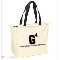 G4 God Goals Grind Growth Funny Christian Tote Bag thumb 2
