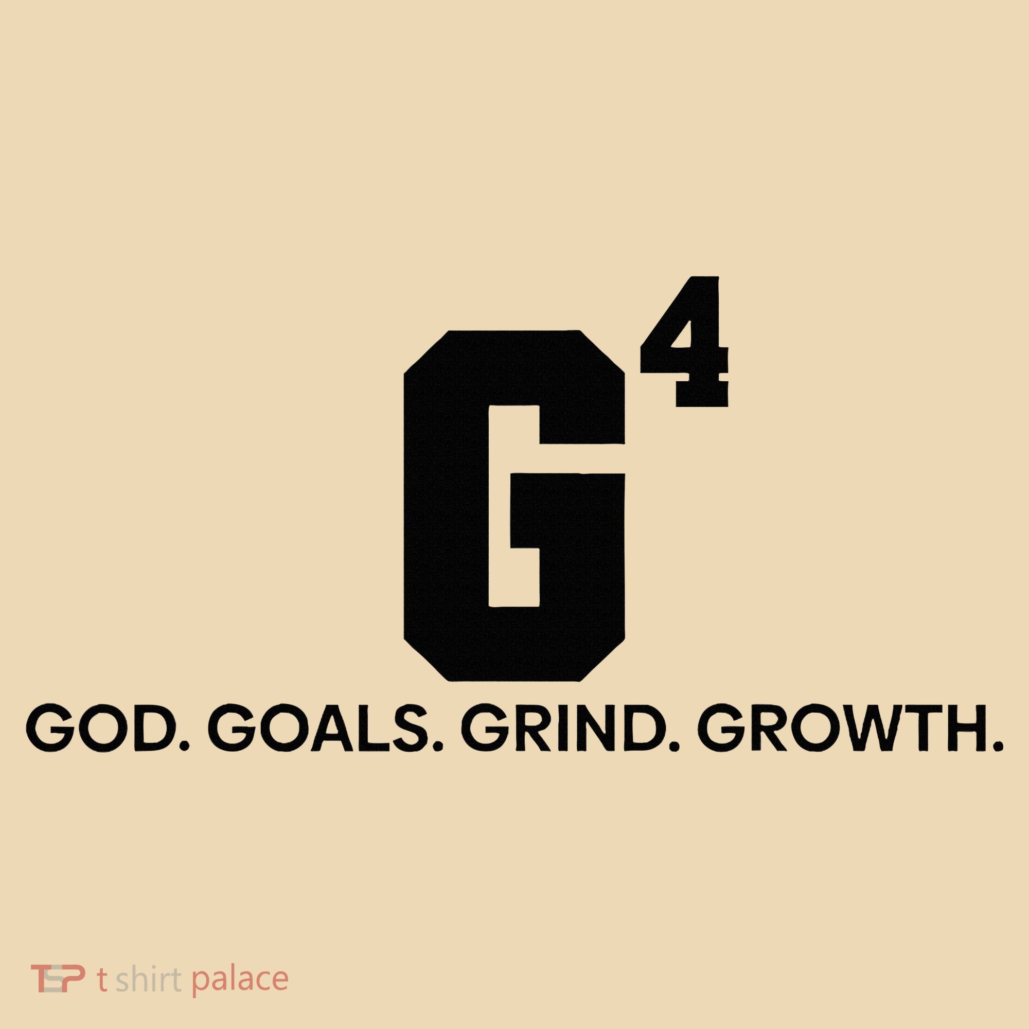 G4 God Goals Grind Growth Funny Christian Tote Bag