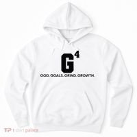 G4 God Goals Grind Growth Funny Christian Hoodie thumb 0