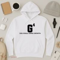 G4 God Goals Grind Growth Funny Christian Hoodie thumb 3