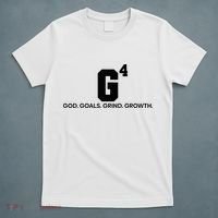 G4 God Goals Grind Growth Funny Christian T-Shirt thumb 5