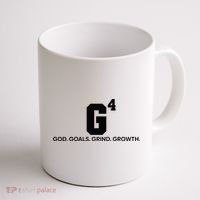 G4 God Goals Grind Growth Funny Christian Coffee Mug thumb 1