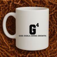 G4 God Goals Grind Growth Funny Christian Coffee Mug thumb 2