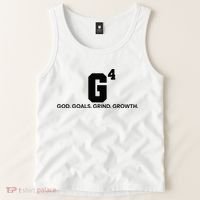 G4 God Goals Grind Growth Funny Christian Tank Top thumb 2