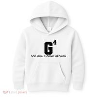 G4 God Goals Grind Growth Funny Christian Kids Hoodie thumb 0