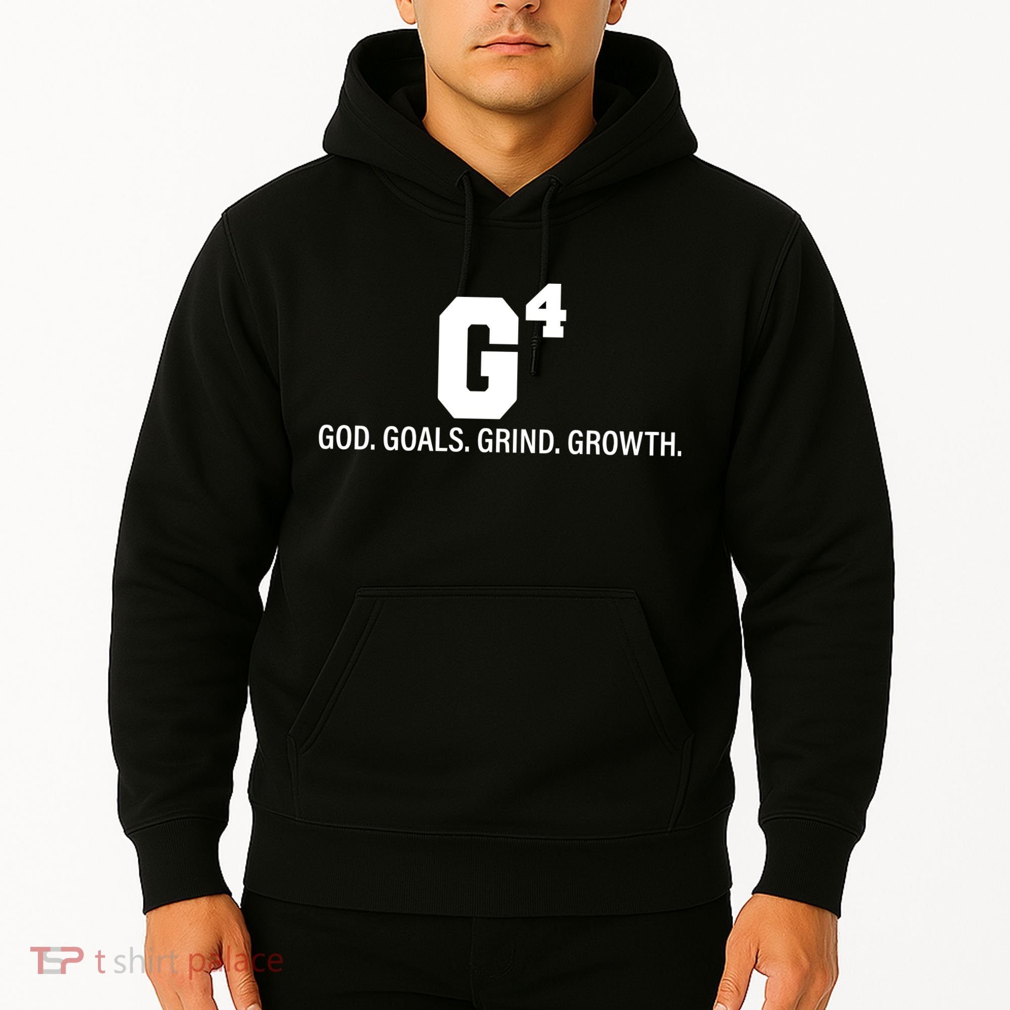 God Goals Grind Growth Hoodie