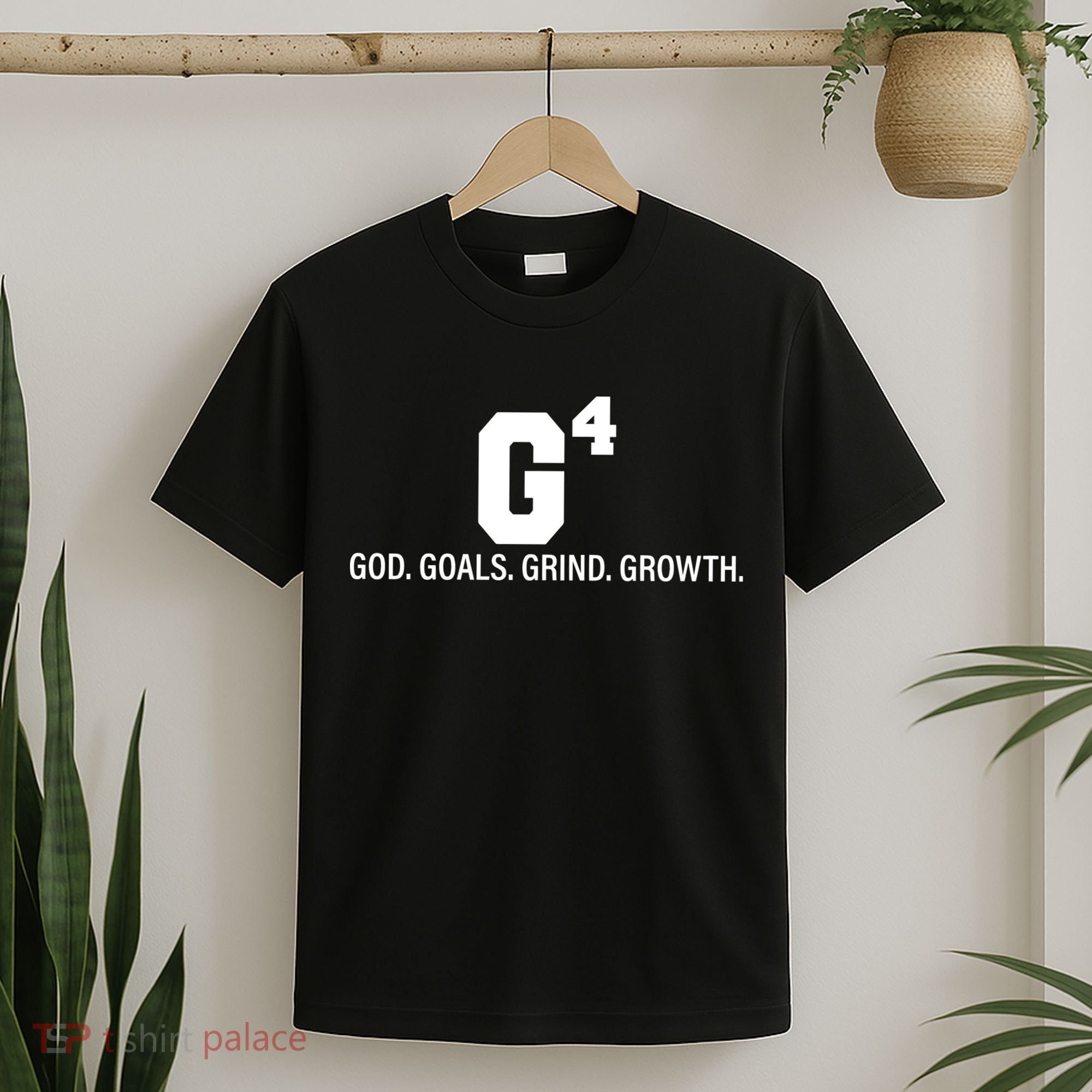 God Goals Grind Growth T-Shirt