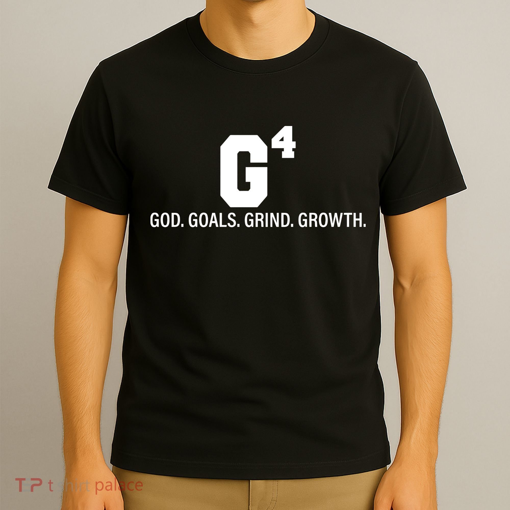 God Goals Grind Growth T-Shirt