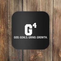 God Goals Grind Growth Coaster thumb 0