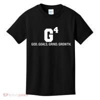 God Goals Grind Growth Kids T-Shirt thumb 0