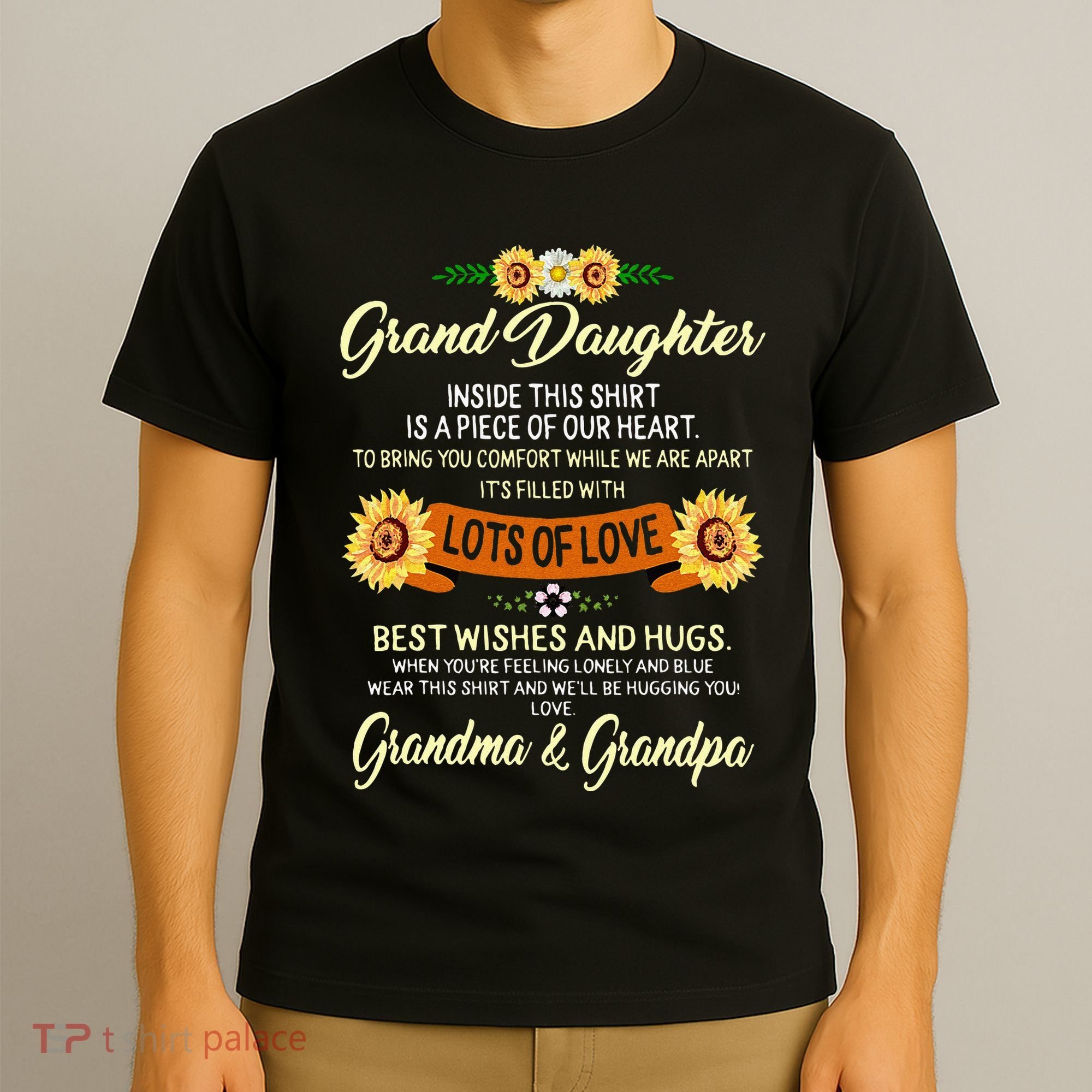 Granddaughter Graduation Grandparents From Grandma & Grandpa T-Shirt