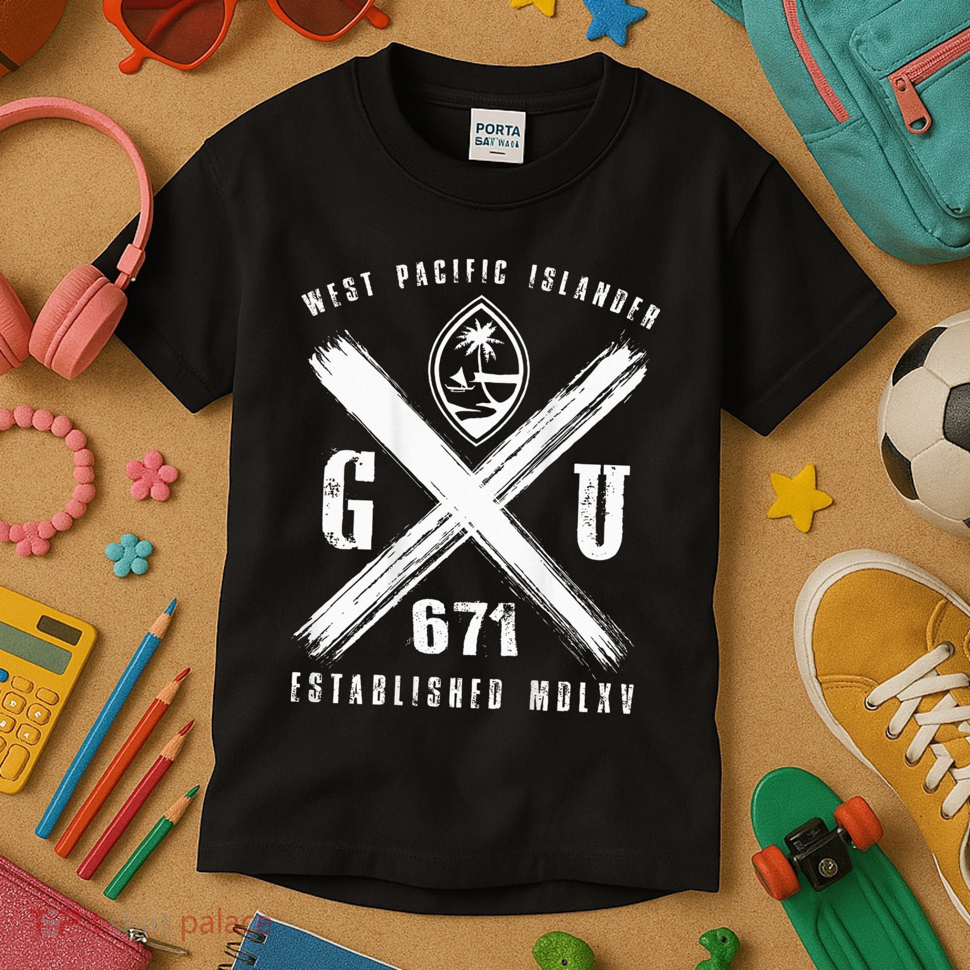 Gu Guam Kids T-Shirt