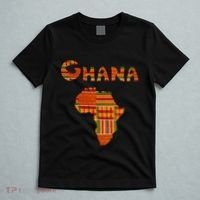 Ghana  Ghana  Ghana Africa Map Kente T-Shirt thumb 5