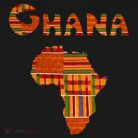 Ghana  Ghana  Ghana Africa Map Kente Women's Hoodie thumb 2