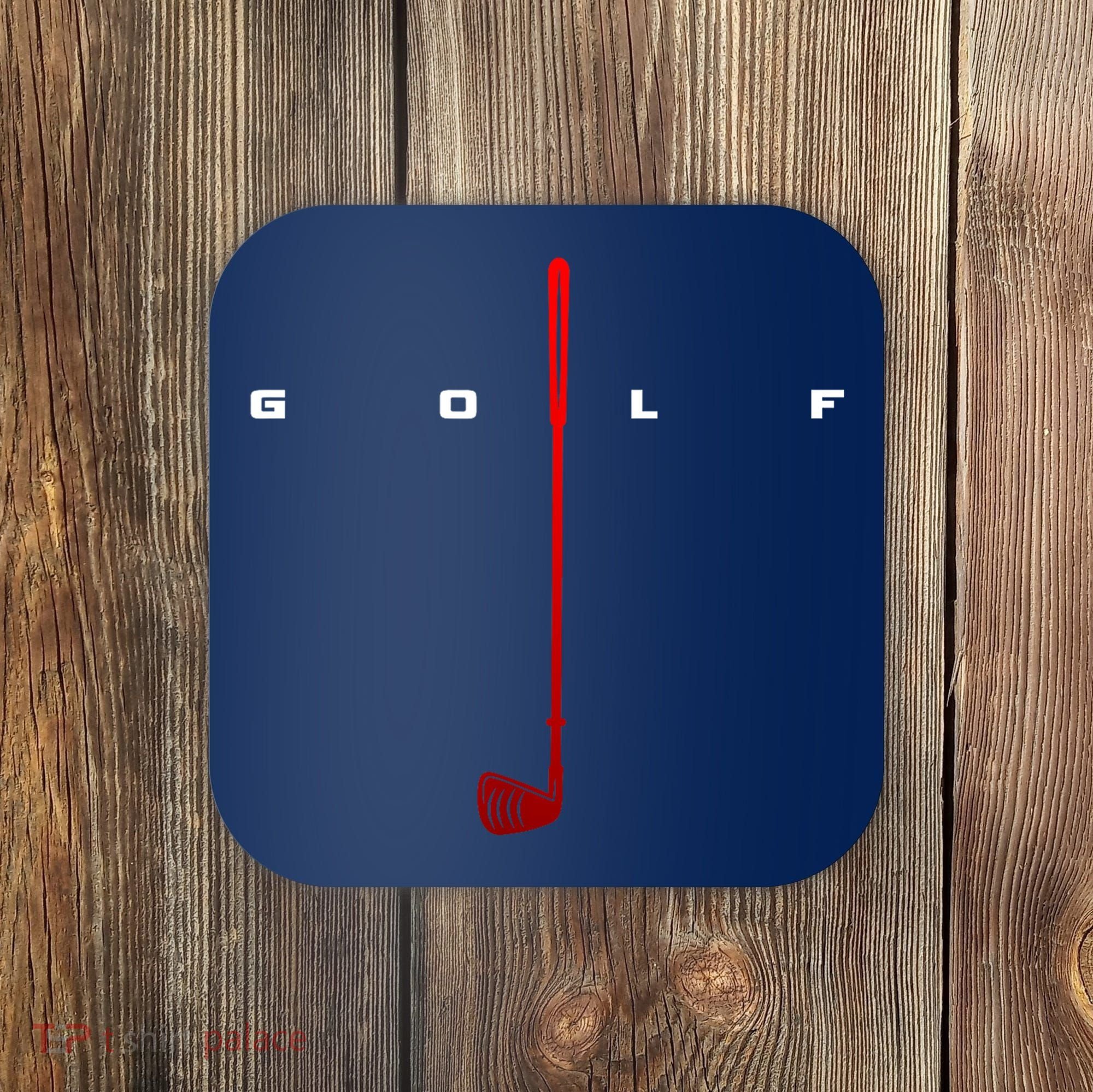 Golfer Golf Gift Coaster