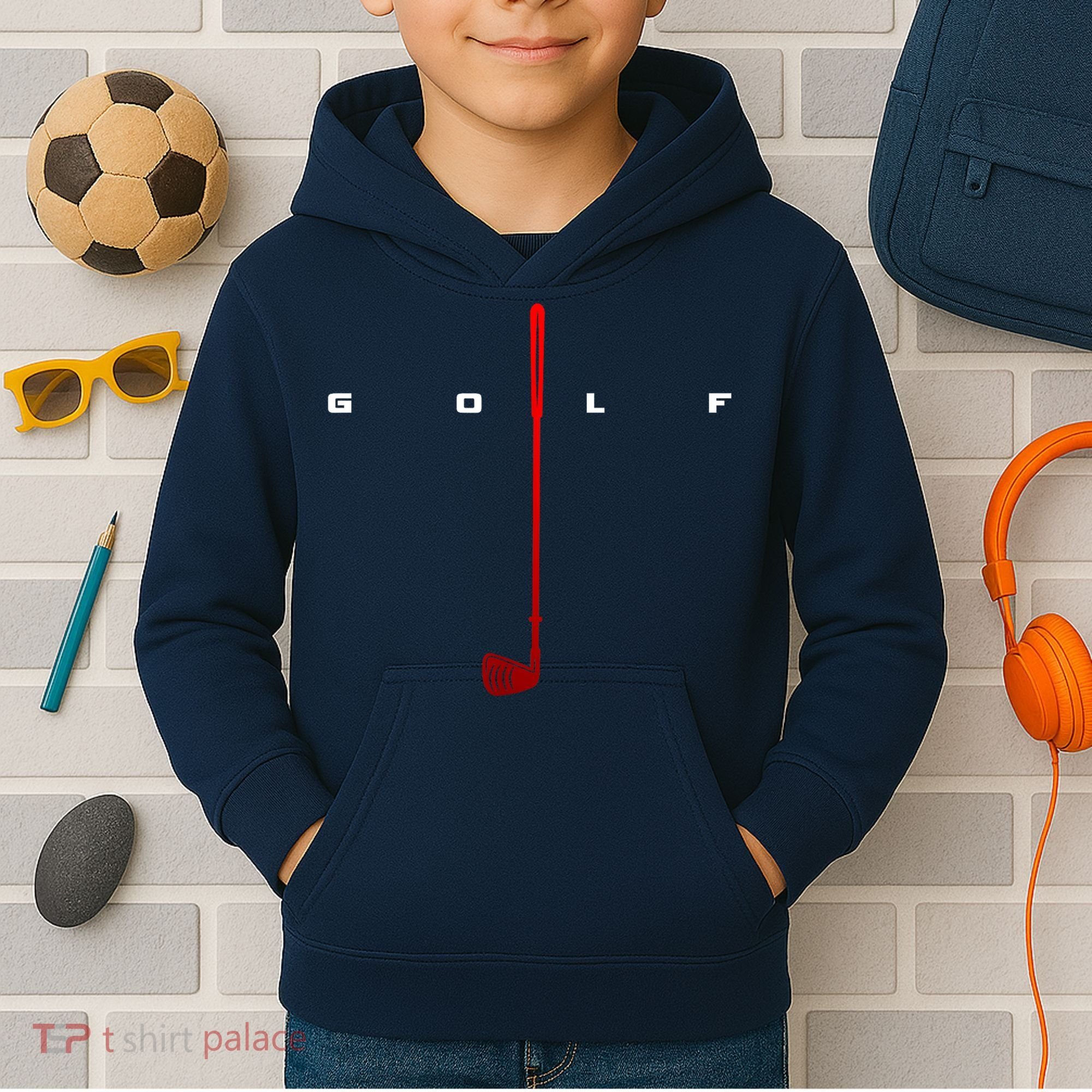 Golfer Golf Gift Kids Hoodie