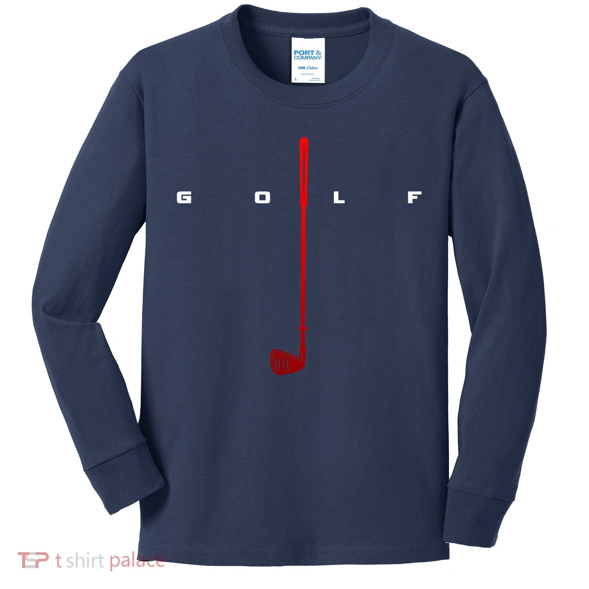 Golfer Golf Gift Kids Long Sleeve Shirt
